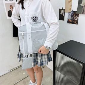 img 3 attached to Japanese School Handbag Shoulder Kawaii Women's Handbags & Wallets and Totes