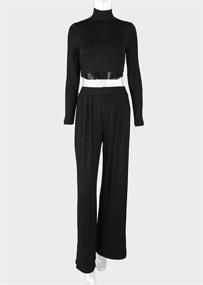 img 3 attached to Yissang Womens Outfits Sweater Jumpsuits Women's Clothing