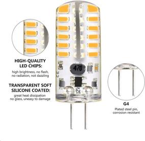 img 3 attached to 💡 48x 3014 LED Halogen Replacement Silicone Shatterproof Industrial Electrical Solution