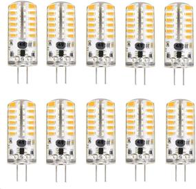 img 4 attached to 💡 48x 3014 LED Halogen Replacement Silicone Shatterproof Industrial Electrical Solution