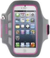 belkin ease-fit plus armband for iphone 5 / 5s / 5c / se (pink) logo