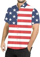 memorial shirt american button beach men's clothing and shirts logo