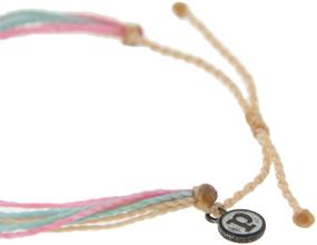 img 1 attached to 🌈 Браслеты ювелирных изделий Pura Vida Bright Bracelet: Водонепроницаемая и ручная работа с покрытым подвеской - Регулируемый ремешок