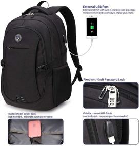img 3 attached to SOLDIERKNIFE Waterproof Backpack Charging Students Laptop Accessories