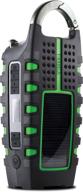 📻 stay prepared with the eton rugged multipowered portable emergency weather radio & flashlight: green (nsp101wxgr) logo