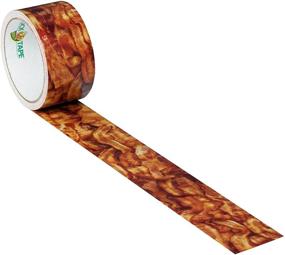 img 2 attached to 🥓 Duck Crispy Bacon Brand 283700 Printed Duct Tape, 1.88" x 10 Yards, Single Roll