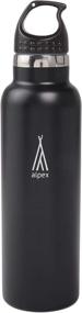 img 3 attached to Alpex Eco Flask Hydration Bottle Black Kitchen & Dining