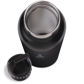 img 2 attached to Alpex Eco Flask Hydration Bottle Black Kitchen & Dining