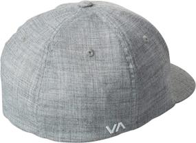 img 3 attached to RVCA Curved Fitted Flexfit Heather