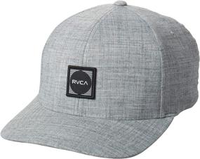 img 4 attached to RVCA Curved Fitted Flexfit Heather