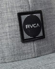 img 1 attached to RVCA Curved Fitted Flexfit Heather