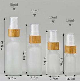 img 2 attached to Frosted Atomizer Fragrance Essential Aromatherapy Travel Accessories in Travel Bottles & Containers