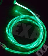 led charging cable visible flowing lighting usb charger cords compatible with phone x/8/8 plus/7/7 plus/6/6 plus/5/5s/5c/se (green) логотип