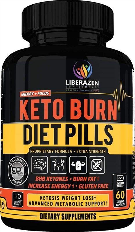 keto burn diet pills supplement 로고