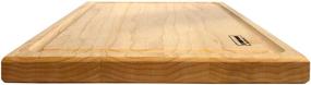 img 4 attached to Premium Maple Wood Cutting Board 12x8: 🍁 Versatile Kitchen Tool for Charcuterie, Cheese, and Meat Cutting