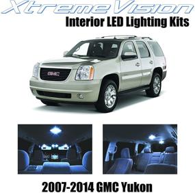img 4 attached to 🔧 Upgrade Your GMC Yukon 2007 - 2014 Interior with 12-Piece Cool White LED Kit + Easy Installation Tool by XtremeVision