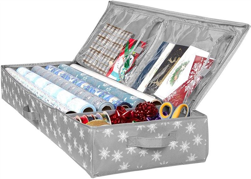 christmas storage organizer under bed container 로고