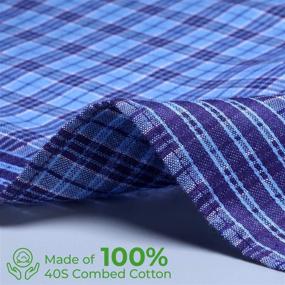 img 2 attached to 💼 Ohuhu Men's Cotton Handkerchiefs: Stylish Accessories for Men's Attire