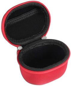 img 1 attached to Hermitshell Travel Case Fits Sony XB01 Bluetooth Compact Portable Speaker (Red)