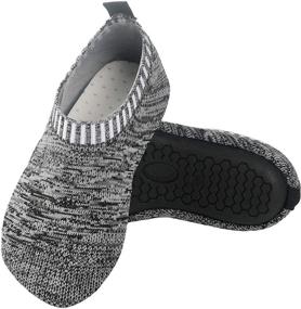 img 4 attached to Anddyam Toddler Slipper Non Slip 11 5 12 Boys' Shoes in Slippers