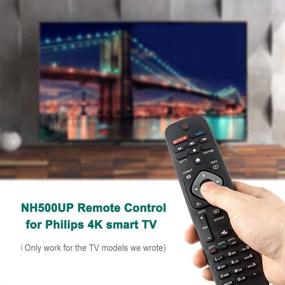 img 3 attached to 📺 Зеленый чехол Замена Пульта Ду Philips NH500U для телевизоров