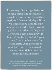 img 1 attached to 🌱 Earth Mama Organic Perineal Balm: Essential Care for Pregnancy and Postpartum (2 Fluid Ounce)