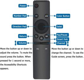 img 3 attached to 📱 Universal Remote Replacement for Samsung TV Remotes (BN59-01259B, BN59-01260A, BN59-01292A, BN59-01259D) - 4K UHD 6 Series 7 Series UN43 NU50 NU55 NU65 NU75 KS Models - 3-Year Warranty