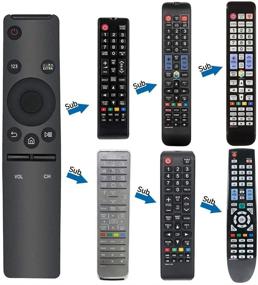 img 1 attached to 📱 Universal Remote Replacement for Samsung TV Remotes (BN59-01259B, BN59-01260A, BN59-01292A, BN59-01259D) - 4K UHD 6 Series 7 Series UN43 NU50 NU55 NU65 NU75 KS Models - 3-Year Warranty