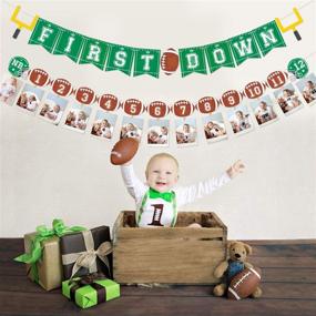 img 3 attached to Football Birthday Decorations Firstdown Celebration