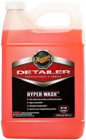 img 2 attached to 🚘 Meguiar’s Hyper-Wash – Премиальное пенное автомоека, удаляет грязь и повышает блеск – D11001, 1 галлон