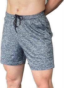 img 4 attached to Togym Shorts Inseam Bodybuilding Athletic