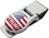 president trump american chrome plated logo