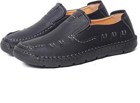 img 3 attached to 👞 Ultimate Comfort Loafers: Men's Driving & Walking Sneakers for Easy Slip-Ons