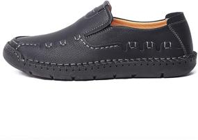 img 2 attached to 👞 Ultimate Comfort Loafers: Men's Driving & Walking Sneakers for Easy Slip-Ons