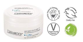 img 3 attached to 💇 GIOVANNI Wicked Texture Pomade: The Ultimate Styling Glue for Defined Shape and Easy Rinsing - 2 oz