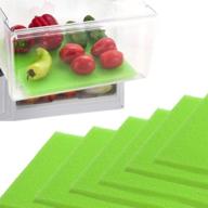 🍎 dualplex fruit and vegetable drawer liner for fridge, 13 x 10.5 inches (6 pack) – prolongs freshness and prevents produce spoilage logo