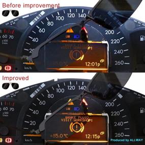 img 1 attached to Allway Instrument Speedometer Mercedes Benz 2001 2004