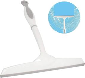 img 4 attached to 🧼 Feidet Professional Shower Squeegee: Ultimate Glass Door, Window, and Mirror Cleaning Tool with 10 inch Handle & Blade