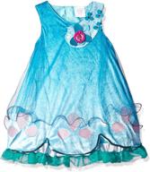💙 trolls 65005 poppy dress blue: a vibrant and stylish attire for kids and trolls fans logo