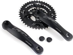 img 4 attached to 🚴 shsyue Bike Crank Arm Set: Durable Aluminum Alloy, 170mm 104 BCD, with Bottom Bracket Kit and Chainring Bolts – Perfect for MTB BMX Road Bikes