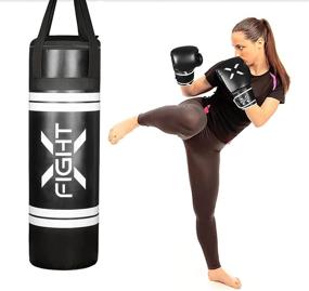 img 4 attached to FightX Punching Unfilled Kickboxing Training