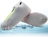 👞 hydream silicone shoe cover - waterproof & reusable boot shoes covers with zipper логотип