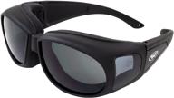 🕶️ global vision outfitter motorcycle safety sunglasses with padded fit-over design logo