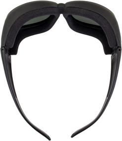 img 1 attached to 🕶️ Global Vision Outfitter Motorcycle Safety Sunglasses with Padded Fit-Over Design