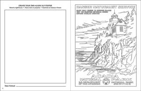 img 3 attached to National Parks Poster Coloring Sketchbook