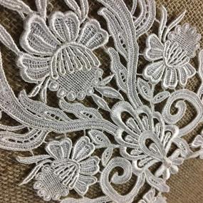 img 2 attached to Pieces Beautiful Lace Vintage Applique