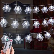 christmas snowflake operated waterproof decoration logo