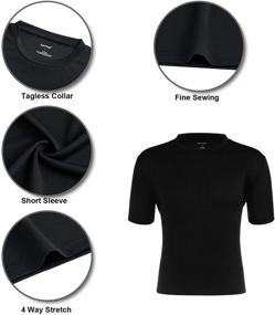 img 1 attached to Stay Cool and Dry with SAYFINE Athletic Moisture-Wicking Assorted Gear