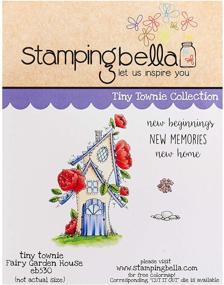 img 1 attached to Enchanting Fairy Garden House: Stamping Bella EB530 Cling Stamps