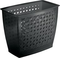 🗑️ black interdesign orbz trash can - ideal for bathroom, office, and kitchen logo